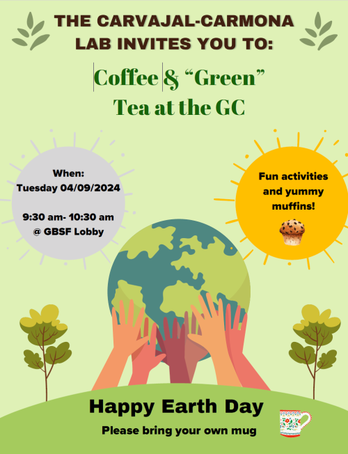 A flyer with information for the event.