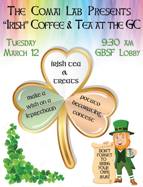 A flyer with information for the event.
